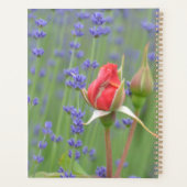 Roses Lavender Floral (my photography) プランナー手帳 (裏面)