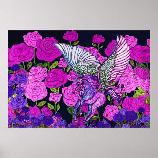 Roses Love Pegasus ポスター (正面)