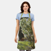 Roses. Marie Krøyer seated in the deckchair エプロン (着用した状態)