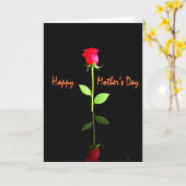 Roses Mothers Day Wish Card カード (黄色い花)