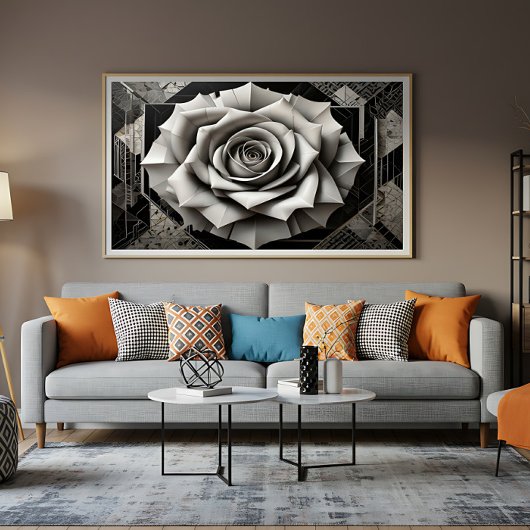 Roses of Fractured Light キャンバスプリント