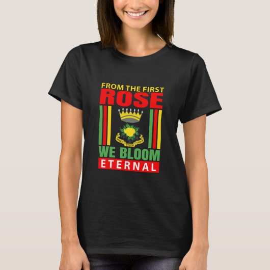 Roses of Seven Seals from First Bloom Eternal RSS  Tシャツ (正面)