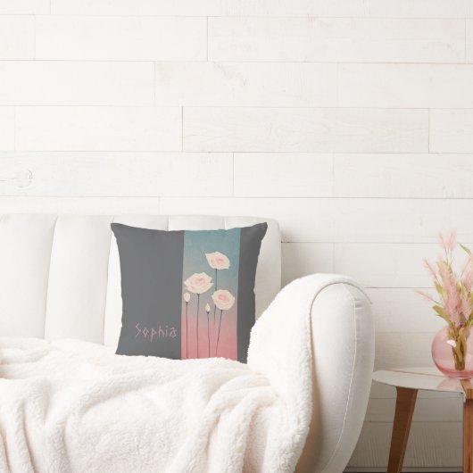 Roses, personalized クッション (ソファ)