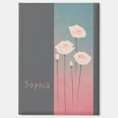 Roses, personalized マグネット (正面)