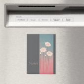 Roses, personalized マグネット (インサイチュ (食洗機))