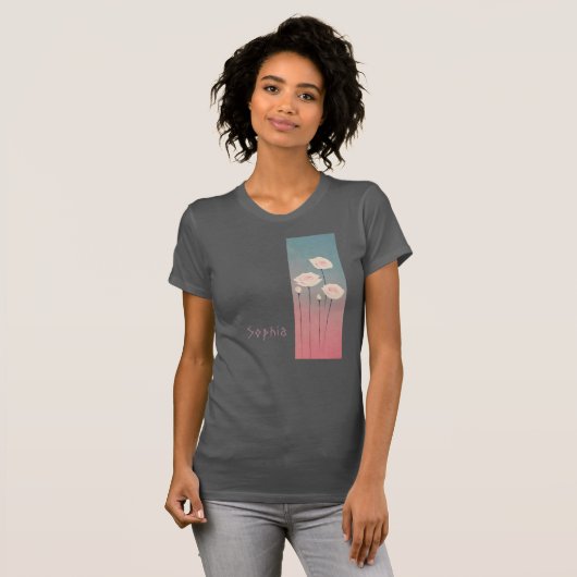 Roses, personalized tシャツ (正面フル)