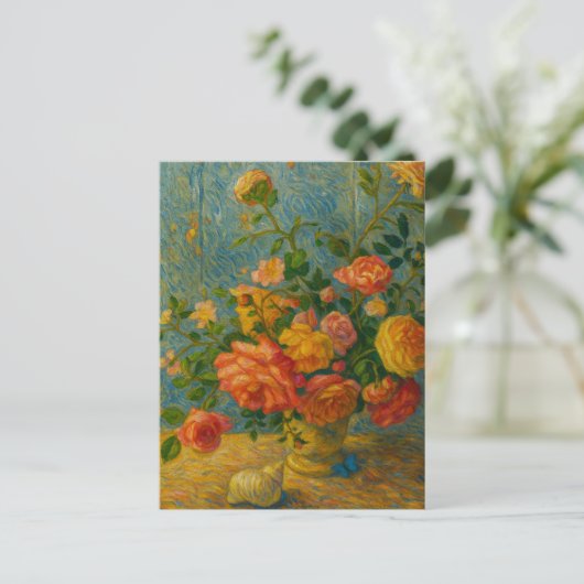 Roses Postcard ポストカード (スタンド正面)