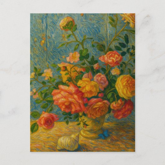 Roses Postcard ポストカード (正面)