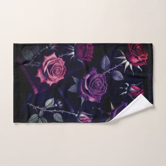 Roses Towel ハンドタオル (ハンドタオル)