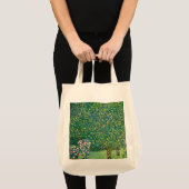 Roses Under the Trees Gustav Klimt Wall Art Print トートバッグ (正面(商品))