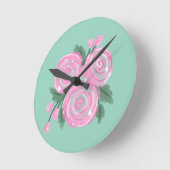 Roses Wall Clock ラウンド壁時計 (傾斜)