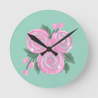 Roses Wall Clock ラウンド壁時計