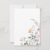 Roses Wedding Save The Date セーブザデート (裏面)