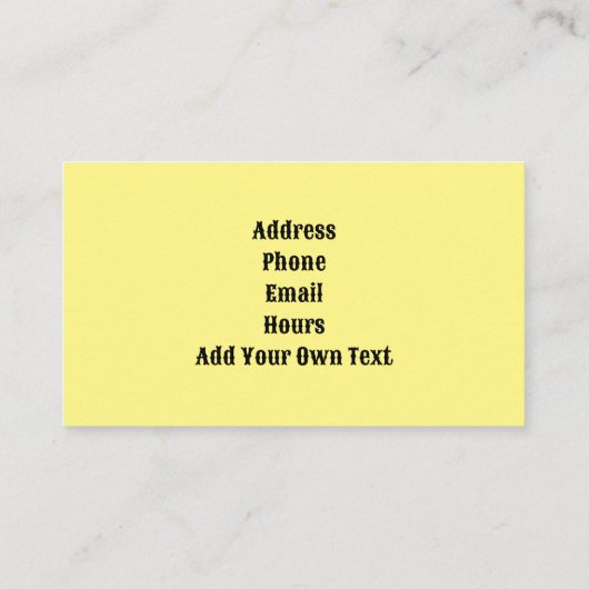 Roses With Butterfly Business Card 名刺 (裏面)