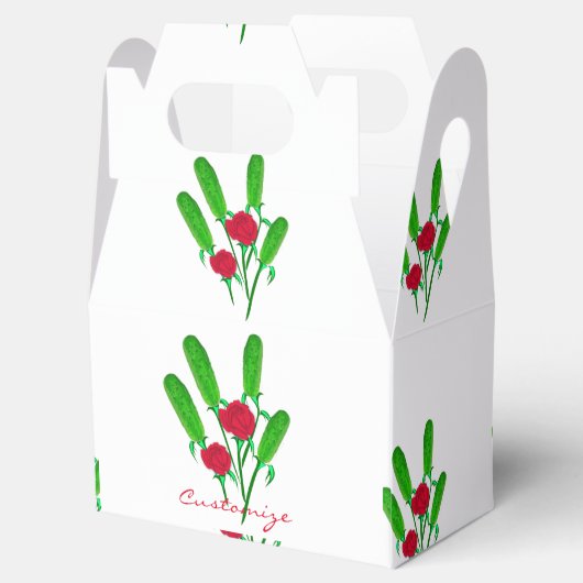 RosesThunder_Coveで美しいピックブーケ フェイバーボックス (オープン)