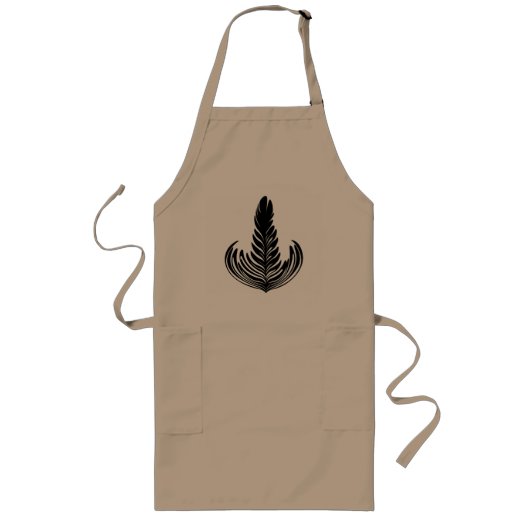 Rosetta Apron - Barista Designs ロングエプロン (正面)