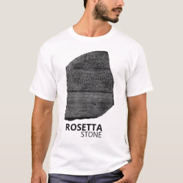 Rosetta Stone: Ancient Egyptian Hieroglyph Tシャツ