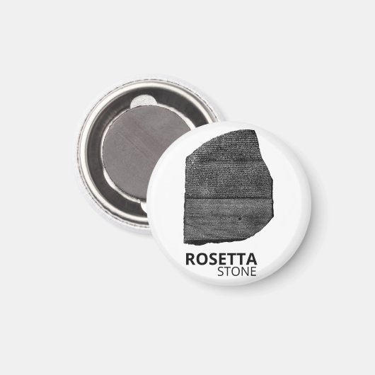 Rosetta Stone: Hieroglyph Ancient Egypt Language マグネット (正面/裏面)