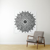 Rosette mandala ornament decor タペストリー (インサイチュ)