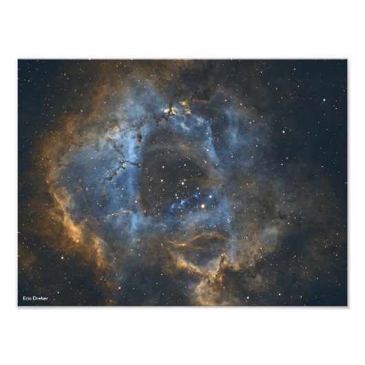 Rosette NebulaによるアストロフォトグラファーEric Dreher フォトプリント (正面)