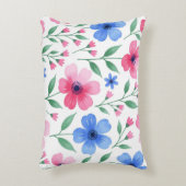  Rosewater Bloom Delight アクセントクッション (正面(垂直))