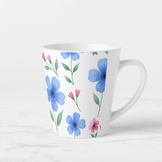  Rosewater Bloom Delight カフェラテマグ (右)