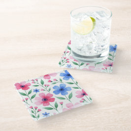  Rosewater Bloom Delight ガラスコースター