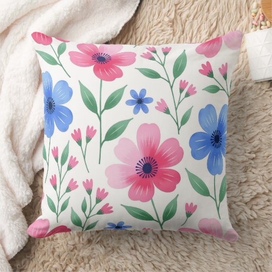  Rosewater Bloom Delight クッション (ブランケット)