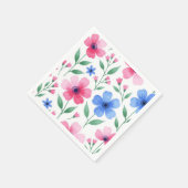  Rosewater Bloom Delight スタンダードカクテルナプキン (角)