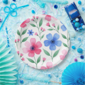  Rosewater Bloom Delight ペーパープレート (パーティー)