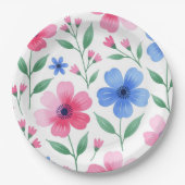  Rosewater Bloom Delight ペーパープレート (正面)