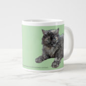 RoseWritesによるあなたの猫を敬う ジャンボコーヒーマグカップ (正面右)
