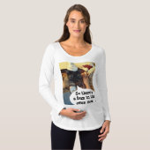 RoseWritesによるオーブンマタニティシャツのパン Tシャツ (正面フル)