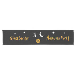 RoseWritesによるスプクトカキュラーハロウィーンテーブルランナー ショートテーブルランナー