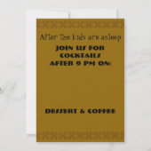 RoseWritesによるホリデーランデブーカード 招待状 (裏面)