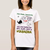 RoseWritesによる何百もの署名済みDude Tシャツ (正面)