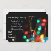 RoseWritesによる新年企業のカード 招待状 (裏面)