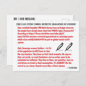 RoseWritesによる農民の種類3 シーズンポストカード (正面/裏面)