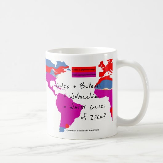 RoseWritesによる3種類のCulex Mug コーヒーマグカップ (右)