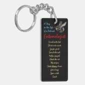 RoseWritesによるKick-ass Entomologist Keychain キーホルダー (正面左)