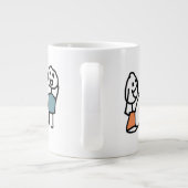 RoseWritesによるOK遠くに再起動とジャンボマグ ジャンボコーヒーマグカップ (裏面)