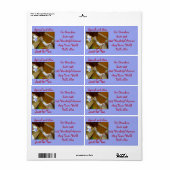 RoseWritesによるShipping Labelのためだけに作られる ラベル (フルシート)