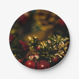 RoseWritesによるWinter Centerpiece紙プレート ペーパープレート