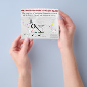 RoseWritesによるWolbachia両面フライヤーの調査 チラシ (手)