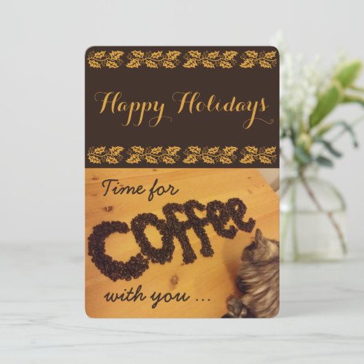 RoseWritesまでにコーヒーカードを持ってきよう シーズンカード (スタンド正面)