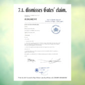 RoseWritesウィンドウの固定によってゲートの要求を却下 ウィンドウサイン (シート3)