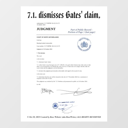 RoseWritesウィンドウの固定によってゲートの要求を却下 ウィンドウサイン (シート)