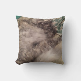 RoseWritesパーソナライズされたによるキャットクッション クッション