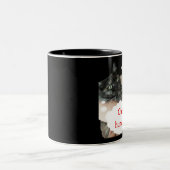 RoseWritesリラックスによるCat  Humanity Mug コーヒーマグカップ (中央)