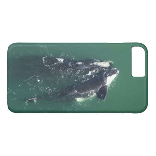 RoseWrites救による北大西洋右鯨 Case-Mate iPhoneケース (裏面(横))
